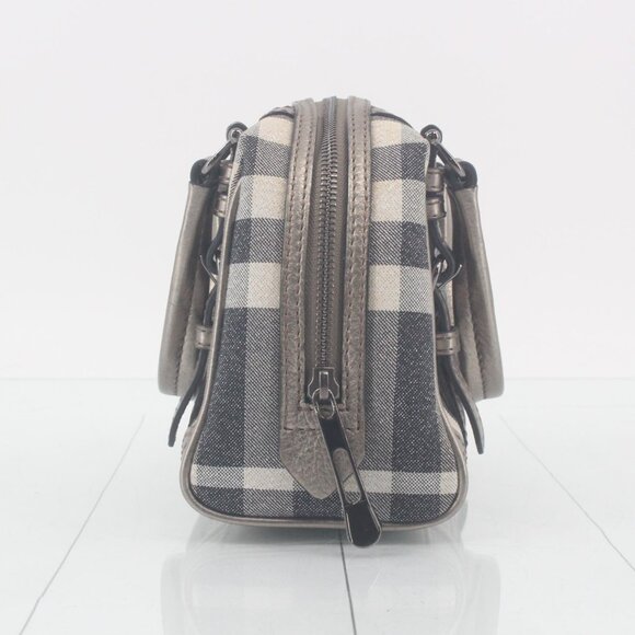 Burberry Shimmer Check Sophie Bowler Bag - Picture 5 of 13